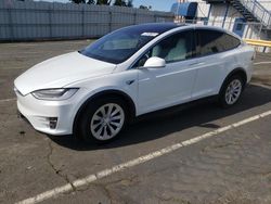 Salvage cars for sale from Copart Vallejo, CA: 2018 Tesla Model X