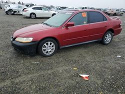 Honda salvage cars for sale: 2002 Honda Accord EX