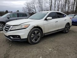 Salvage cars for sale from Copart Candia, NH: 2014 Honda Crosstour EX
