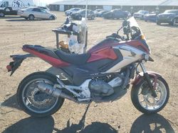 Salvage Motorcycles for sale at auction: 2018 Honda NC750 X
