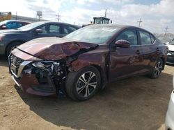 Nissan salvage cars for sale: 2020 Nissan Sentra SV