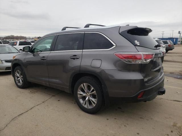 2015 Toyota Highlander XLE