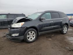 Salvage cars for sale at Woodhaven, MI auction: 2010 Chevrolet Traverse LT