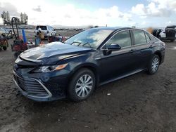 Salvage cars for sale at San Diego, CA auction: 2021 Toyota Camry LE
