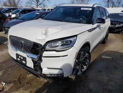 Salvage cars for sale from Copart Bridgeton, MO: 2021 Lincoln Aviator Reserve