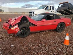 Chevrolet Corvette salvage cars for sale: 1986 Chevrolet Corvette