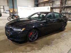 Salvage cars for sale at Eldridge, IA auction: 2023 Acura TLX Type S