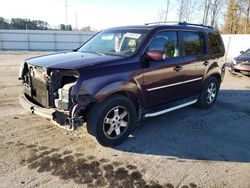 Honda Pilot Touring salvage cars for sale: 2011 Honda Pilot Touring