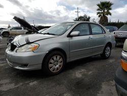 Toyota salvage cars for sale: 2003 Toyota Corolla CE