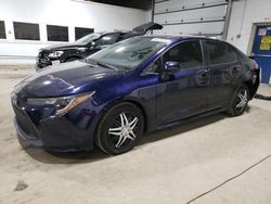 Salvage cars for sale at Blaine, MN auction: 2020 Toyota Corolla LE