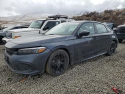 Salvage cars for sale at Reno, NV auction: 2022 Honda Civic Sport