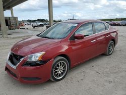 Nissan salvage cars for sale: 2013 Nissan Sentra S