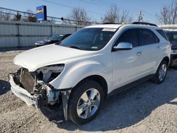 Salvage cars for sale from Copart Walton, KY: 2015 Chevrolet Equinox LT