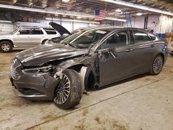 Vehiculos salvage en venta de Copart Wheeling, IL: 2018 Ford Fusion SE