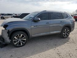 Salvage cars for sale at Houston, TX auction: 2024 Volkswagen Atlas SEL Premium R-Line