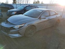 Salvage cars for sale at Bowmanville, ON auction: 2023 Hyundai Elantra SEL