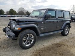 Jeep salvage cars for sale: 2020 Jeep Wrangler Unlimited Sahara