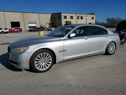 Salvage cars for sale from Copart Wilmer, TX: 2012 BMW 750 LI