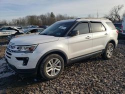Salvage cars for sale at Chalfont, PA auction: 2019 Ford Explorer XLT