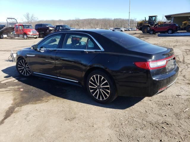 2017 Lincoln Continental Select