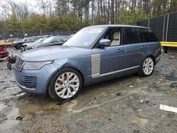 Land Rover Range Rover salvage cars for sale: 2022 Land Rover Range Rover HSE Westminster Edition