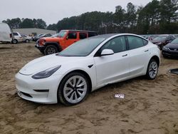 Vehiculos salvage en venta de Copart Seaford, DE: 2022 Tesla Model 3