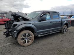 Salvage cars for sale at Duryea, PA auction: 2019 Ford F150 Supercrew