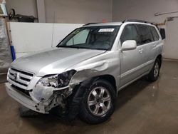Salvage cars for sale from Copart Elgin, IL: 2004 Toyota Highlander Base