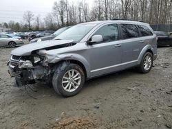 Salvage cars for sale from Copart Waldorf, MD: 2017 Dodge Journey SXT