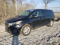 KIA salvage cars for sale: 2015 KIA Sedona LX