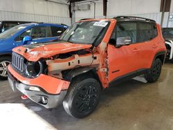 Jeep Renegade Trailhawk salvage cars for sale: 2018 Jeep Renegade Trailhawk