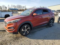 Salvage cars for sale at Spartanburg, SC auction: 2016 Hyundai Tucson Limited