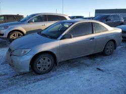 Honda Civic salvage cars for sale: 2005 Honda Civic DX VP