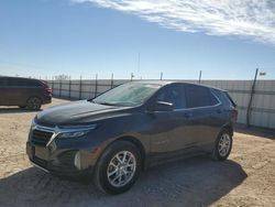 Salvage cars for sale from Copart Andrews, TX: 2022 Chevrolet Equinox LT