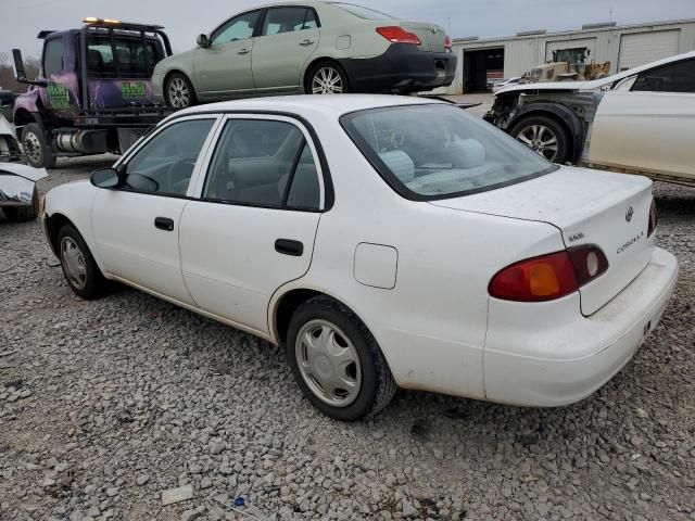 2001 Toyota Corolla CE