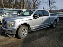 Salvage trucks for sale at Center Rutland, VT auction: 2017 Ford F150 Supercrew