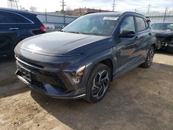 Salvage cars for sale at Chicago Heights, IL auction: 2024 Hyundai Kona N Line