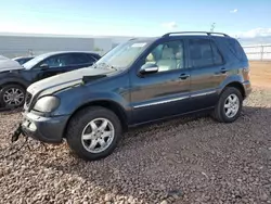 Salvage cars for sale from Copart Phoenix, AZ: 2002 Mercedes-Benz ML 500