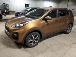 Salvage cars for sale at Franklin, WI auction: 2020 KIA Sportage LX