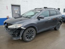 Salvage cars for sale from Copart Farr West, UT: 2015 Mazda CX-9 Grand Touring
