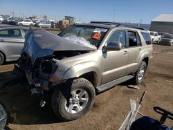 Salvage cars for sale at Brighton, CO auction: 2006 Toyota 4runner Limited