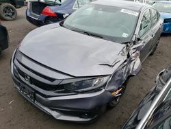 Salvage cars for sale from Copart New Britain, CT: 2020 Honda Civic Sport