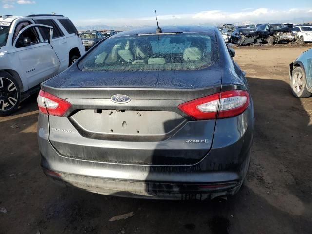 2015 Ford Fusion S Hybrid