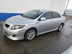 Salvage cars for sale from Copart Farr West, UT: 2010 Toyota Corolla Base