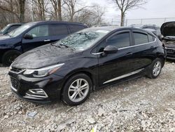 Salvage cars for sale at Cicero, IN auction: 2017 Chevrolet Cruze LT