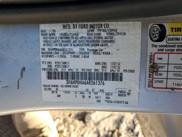 2010 Ford Fusion SE