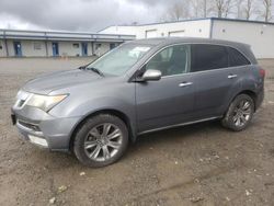 Salvage cars for sale from Copart Arlington, WA: 2010 Acura MDX Advance