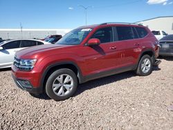 Salvage cars for sale from Copart Phoenix, AZ: 2019 Volkswagen Atlas SE