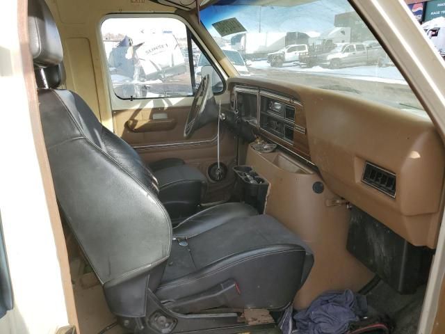 1990 Tioga 1990 Ford Econoline E350 Cutaway Van