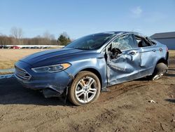 Salvage cars for sale at Columbia Station, OH auction: 2018 Ford Fusion SE